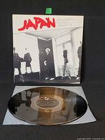 Front sleeve showing Japan logo and title