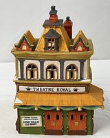 Front view of Department 56 Theatre Royal building
