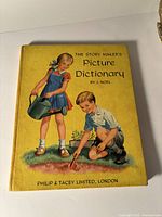 Front cover showing title and illustration of two children