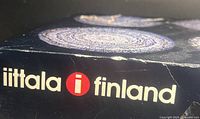 Iittala Finland branded box top