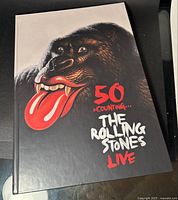 Front cover showing gorilla tongue artwork and title