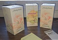Front view of the three sealed Anaïs Anaïs Eau de Toilette cartons