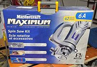 Retail box showing brand, model, specs