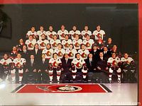 Full view of Ottawa Senators 1996 team photo