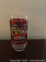 Full view showing McDonald's side of glass