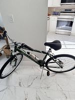 Left side view of complete Schwinn Suburban bike