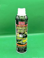 Front view of Doktor Doom Jungle Juice aerosol can