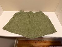 Front view of mini skirt