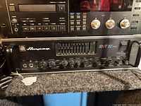 Front view of Ampeg SVT-4PRO head showing controls and branding