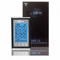 Front view of HiDow XPD 12 device and packaging