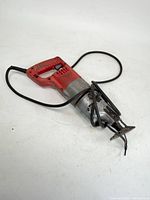 Overall view of Milwaukee model 6508 reciprocating saw with cord