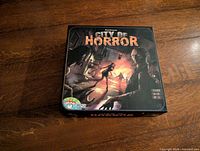 Front of City of Horror game box