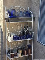 Full view of rack with all contents