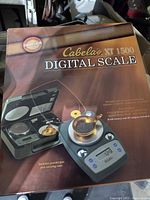 Retail box front showing model XT1500 Digital Scale