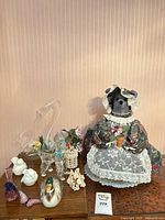 Group shot of all items on tabletop