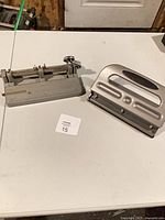 Overview of both hole punches on table