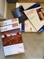 Group of all five photo paper packs