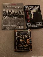 Front covers of all three books