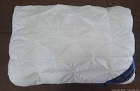 Full view of white Homeflix Hilton Hotel pillow