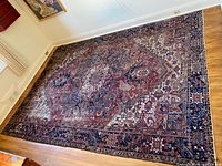 Full view of rug showing overall pattern and size