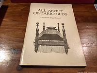 Front cover of All About Ontario Beds booklet