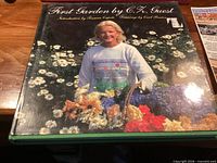 Front cover showing title, author and floral imagery