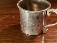 Embossed nursery rhyme side view