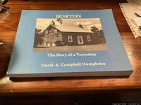 Front cover showing title and photo