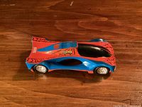 Top view showing overall paint scheme and graphics