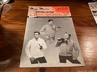 Front cover of Mary Maxim knitting pattern No. 526