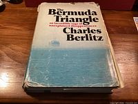 Front dust jacket of The Bermuda Triangle book