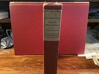 Spine view showing title, author, edition