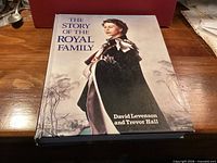 Front cover of "The Story of the Royal Family" showing title and authors
