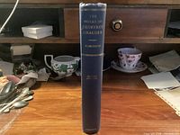 Spine view showing title, editor, publisher