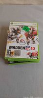 Front stack view with Madden NFL 10 top case