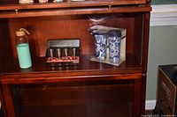 Full lot showing water bottle, Towle goblets case, boxed Kate Spade tumblers