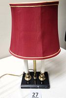 Lamp unlit showing overall design