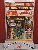 Front cover of DC 100 Page Super Spectacular #112 in bag with board