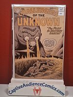 Front cover of Challengers of the Unknown #9 in bag and board