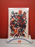 Front view of bagged Marvel Comics #1001 NYCC Mondo Exclusive variant
