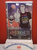 Front cover of Redneck #3 Pride Variant in bag and board