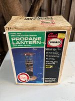 Front of box showing model information