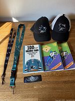 Complete lot laid out on table