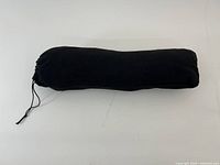Hammock packed in black drawstring bag