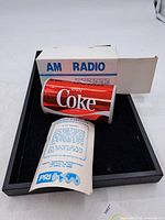 Radio, box and leaflet overview