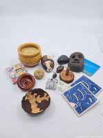 Group shot of all trinkets laid out