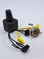 Dive computer, straps, transmitter in foam sleeve and user manual