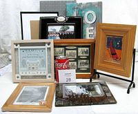 Group shot of all 8 frames with Coca-Cola can for scale