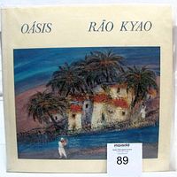 Front cover of Rão Kyao Oásis LP in sleeve with MaxSold lot tag