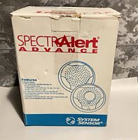 Front of sealed System Sensor SpectrAlert Advance speaker box